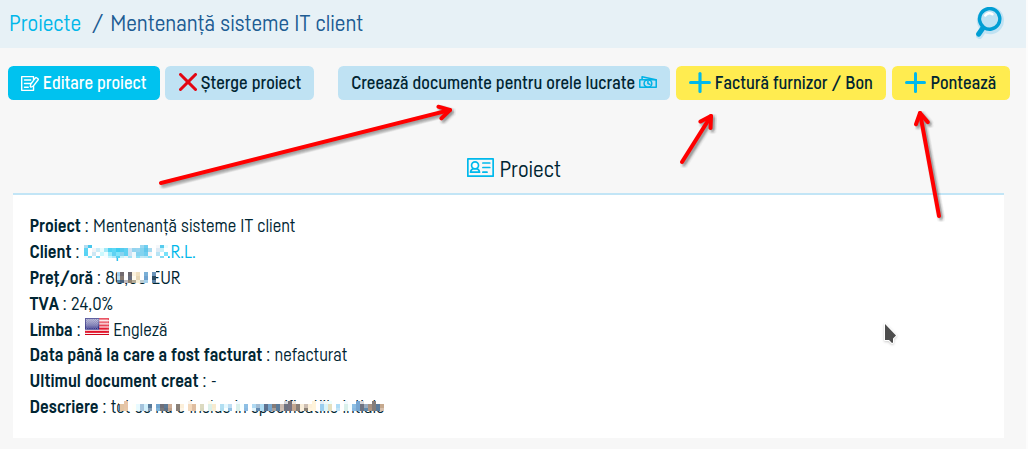 Cum te ajuta pagina de proiecte - pasul 5