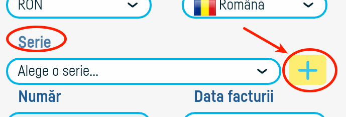 Cum adaug o serie de facturi? - pasul 4