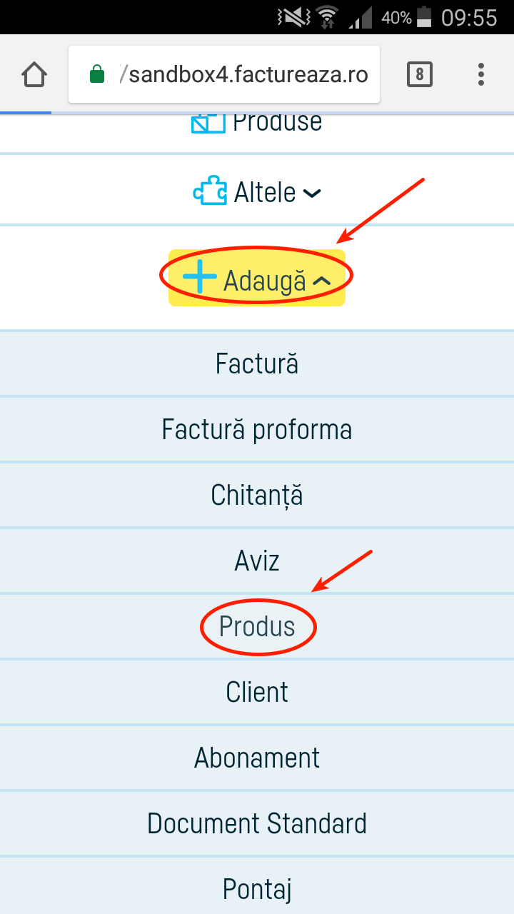 Cum introduc un produs / serviciu nou? - pasul 6