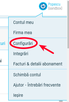 Tratarea plăților pentru proforme - pasul 1