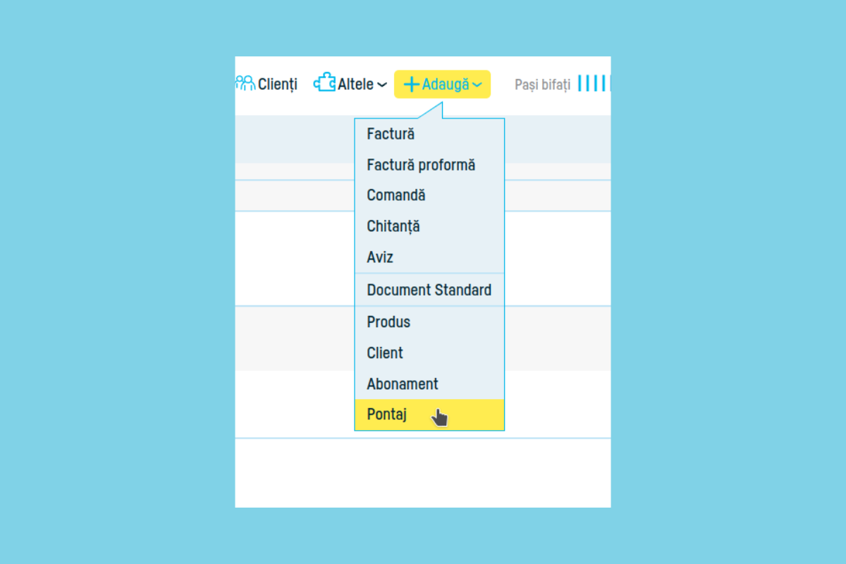 Cum generezi automat pontaje cu un import din Excel - pasul 1