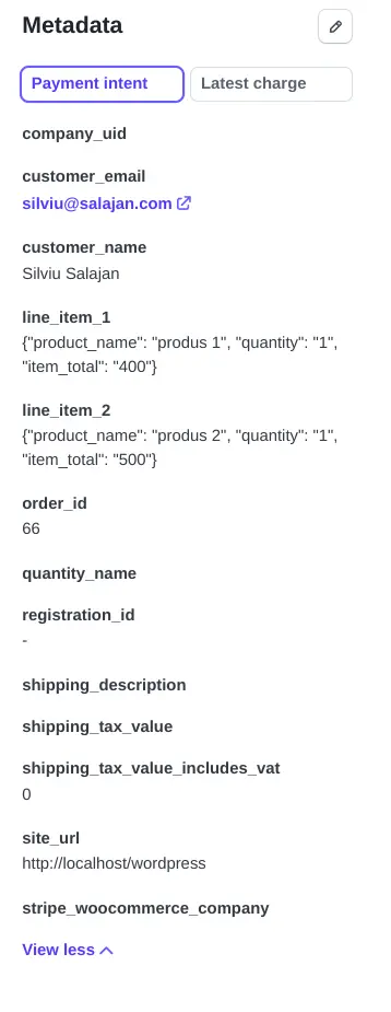 Generează facturi din încasările online prin Stripe - pasul 5